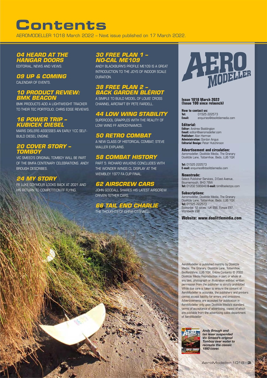 AeroModeller Preview Pages