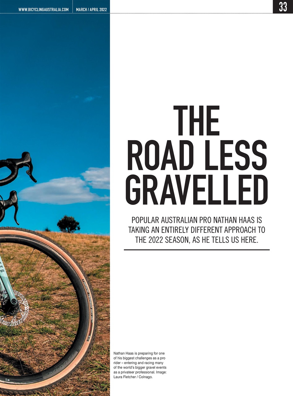 Bicycling Australia Preview Pages