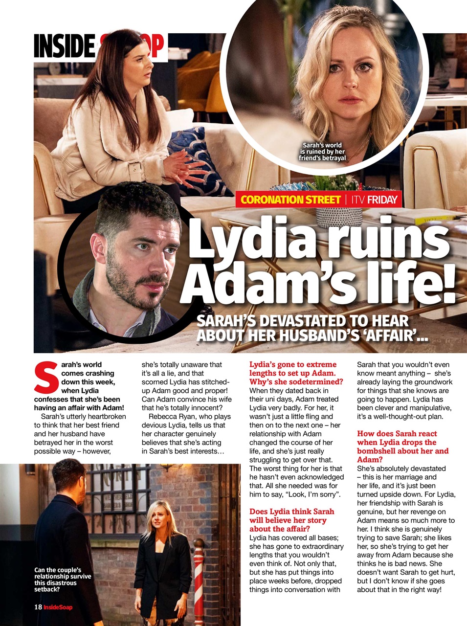 Inside Soap Preview Pages