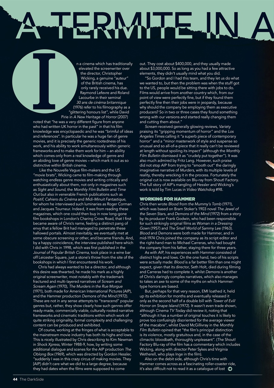 The Darkside Preview Pages