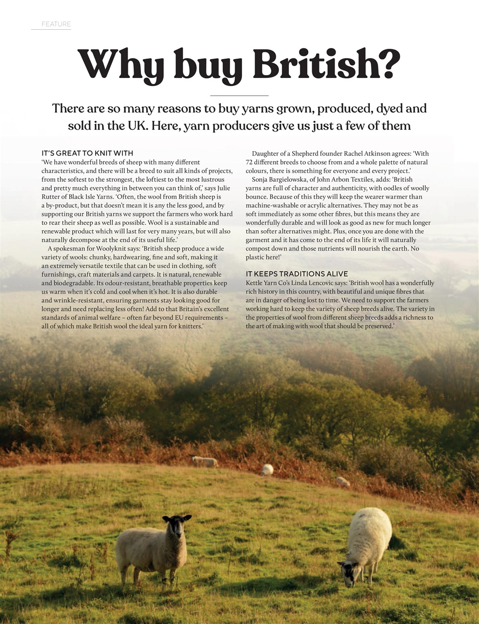 Knitting Preview Pages