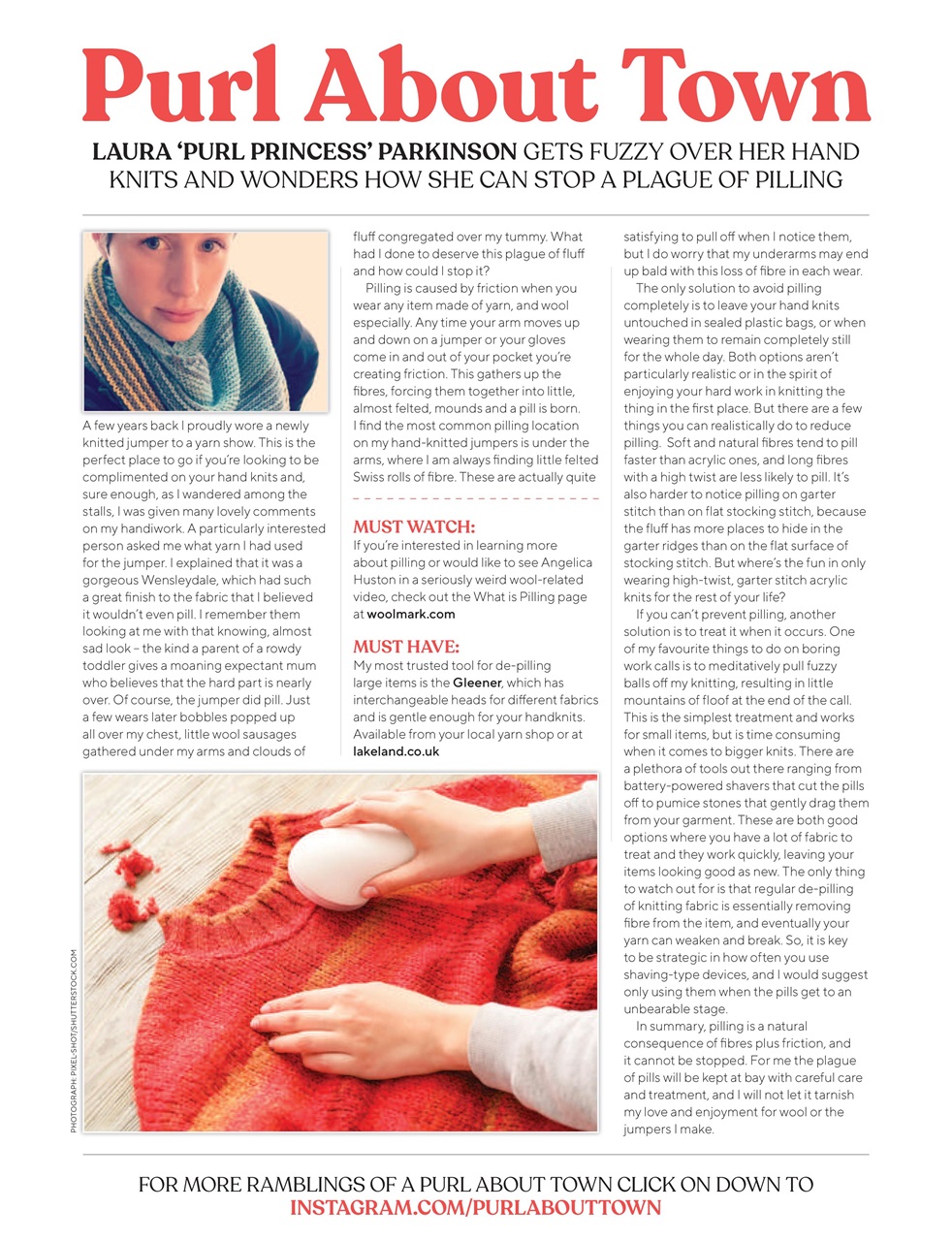 Knitting Preview Pages