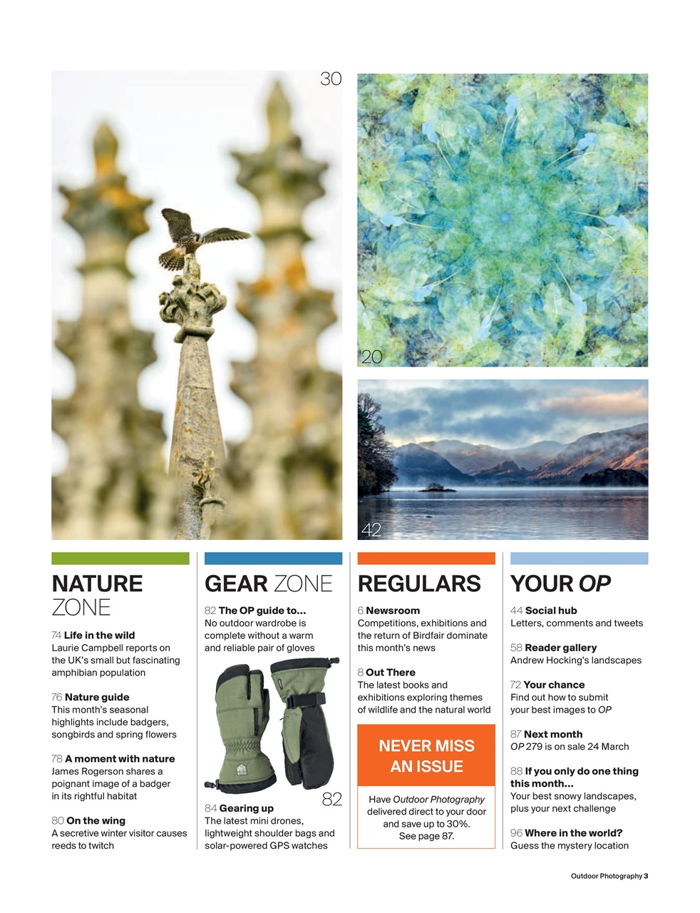 Outdoor Photography Preview Pages
