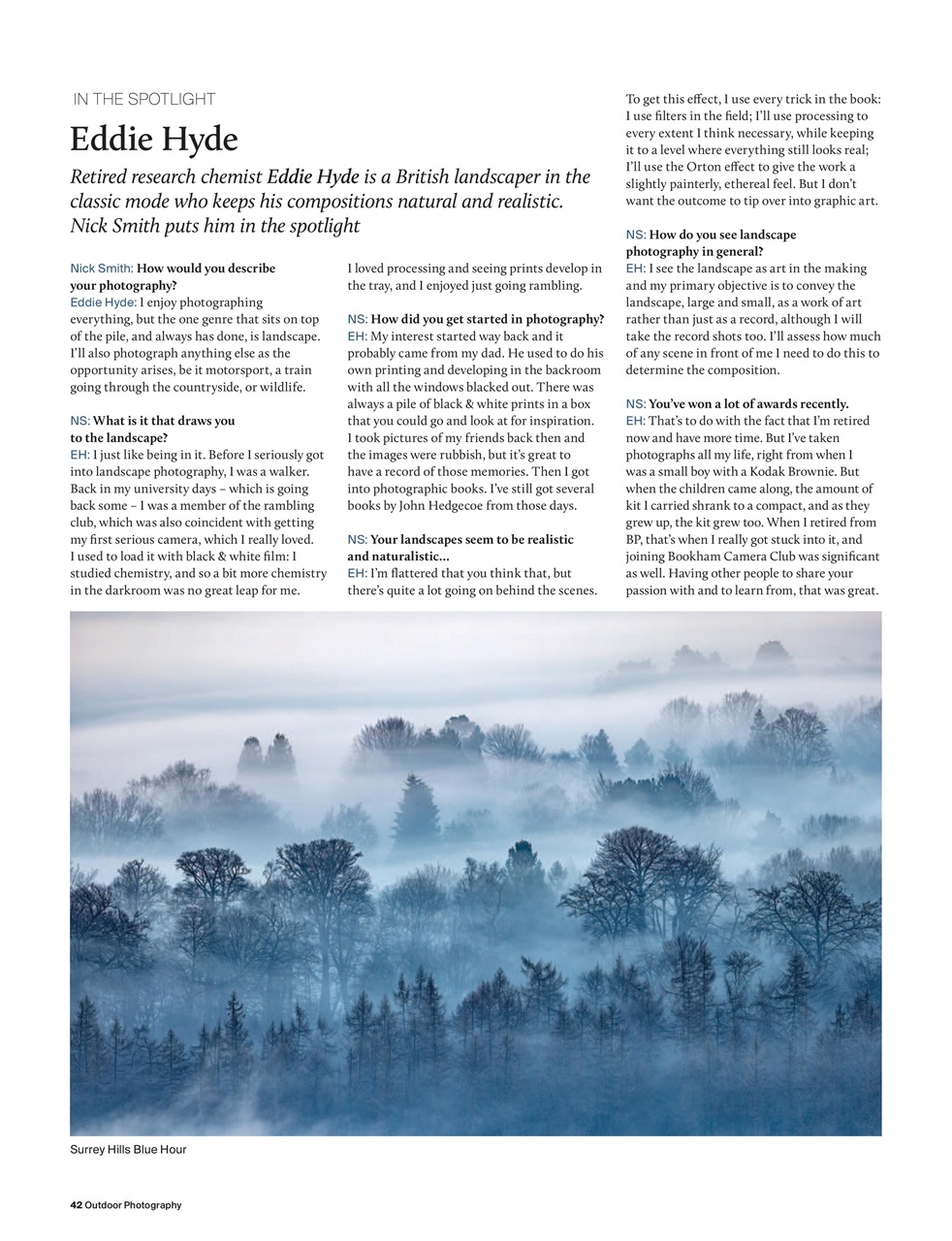 Outdoor Photography Preview Pages