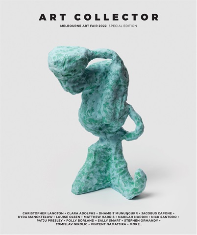 Art Collector issue Melbourne Art Fair 2022