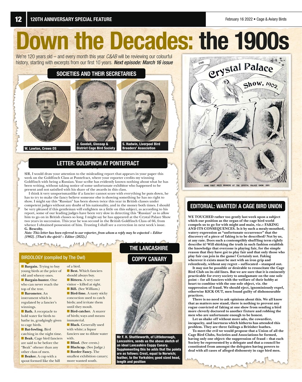 Cage & Aviary Birds Preview Pages