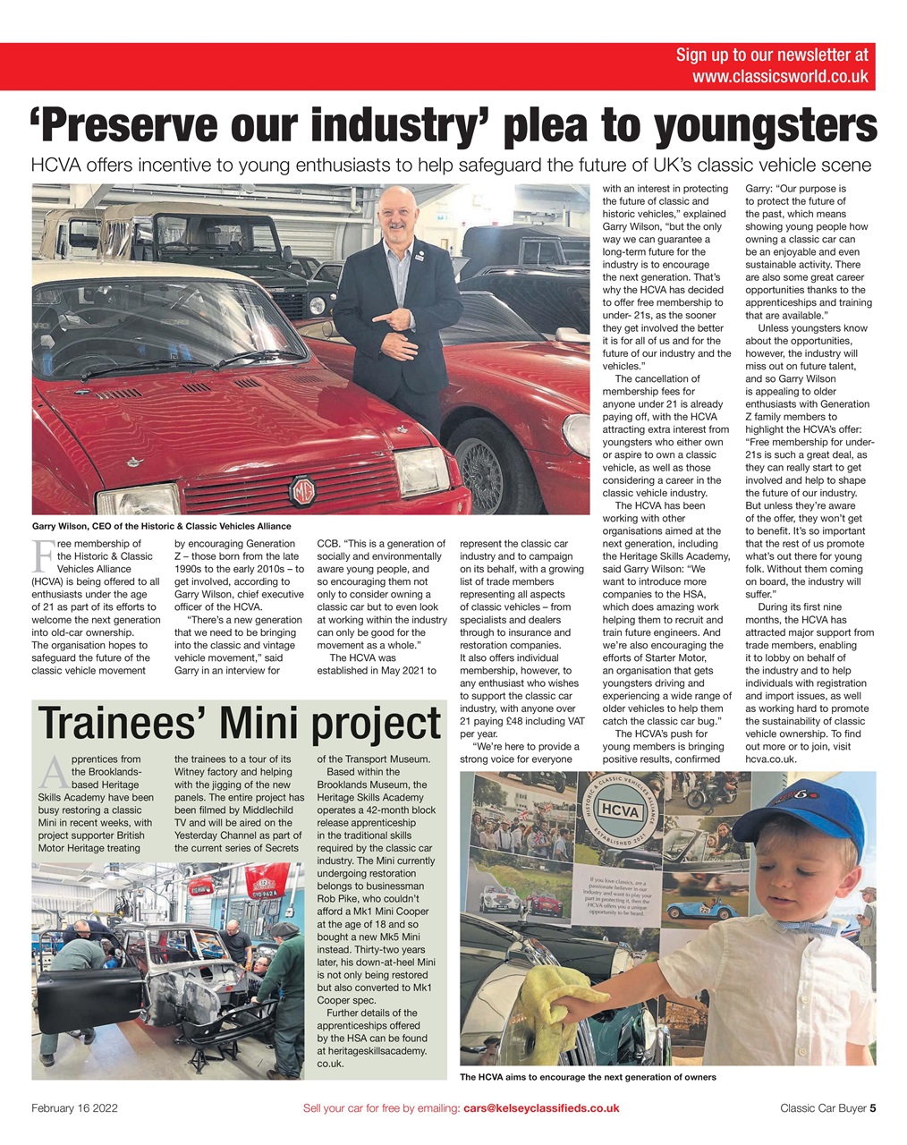 Classic Car Buyer Preview Pages