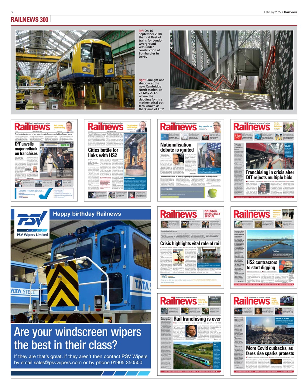 Railnews Preview Pages