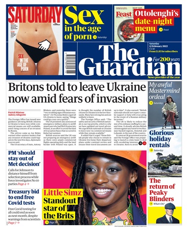 The Guardian Newspaper issue Saturday, February 12, 2022