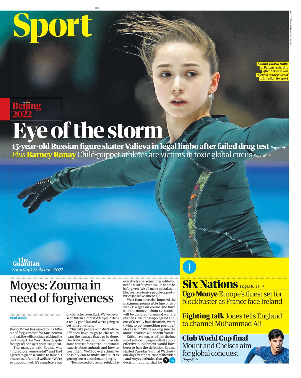 The Guardian Newspaper Preview Pages