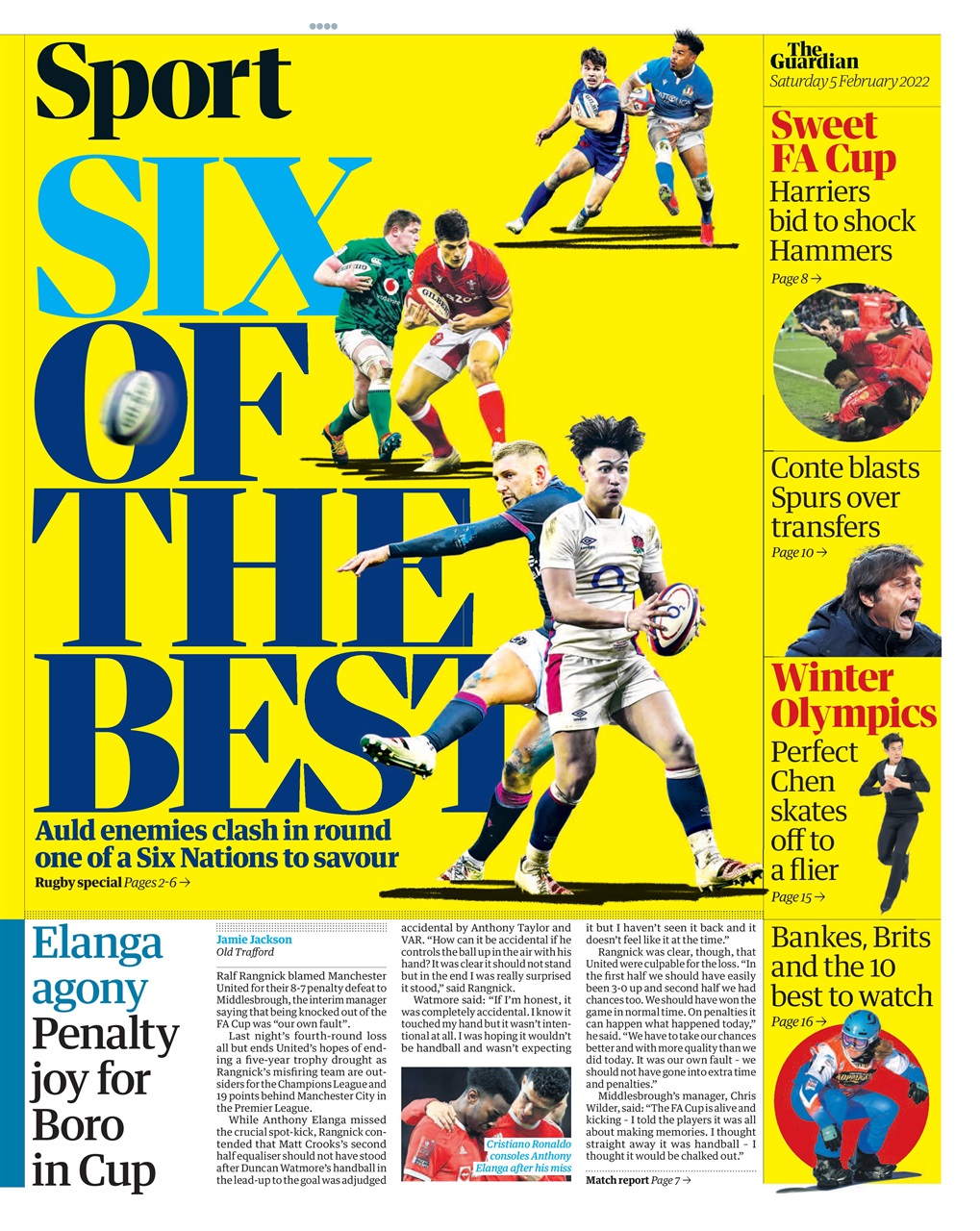 The Guardian Newspaper Preview Pages