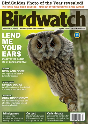 Birdwatch Magazine issue March 2022
