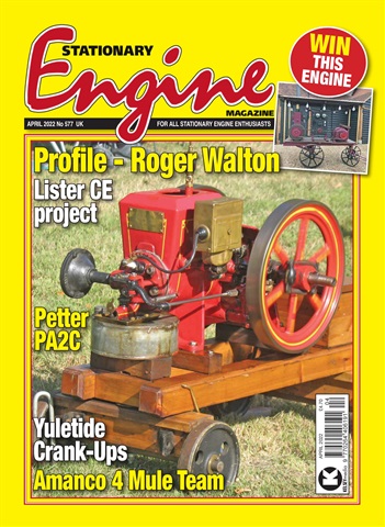 Stationary Engine issue Apr-22