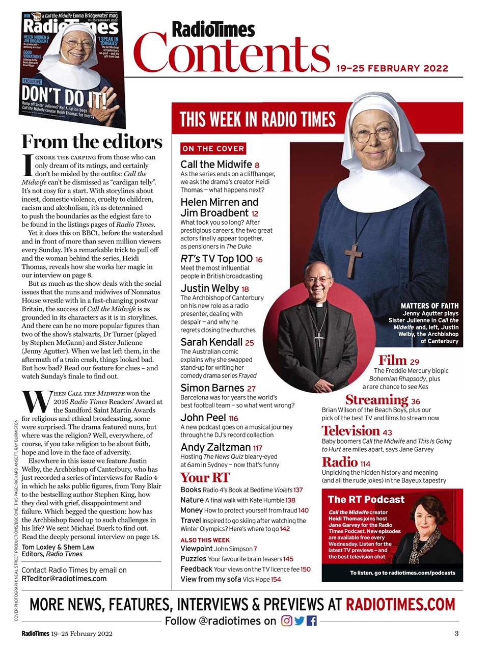 Radio Times Preview Pages