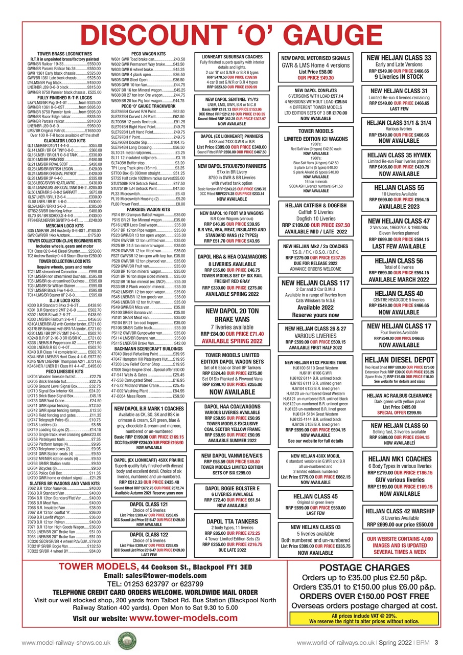 British Railway Modelling (BRM) Preview Pages