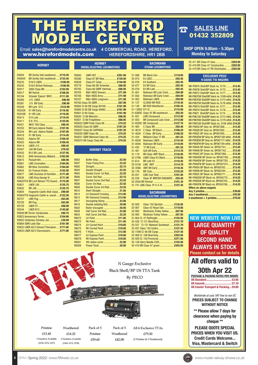 British Railway Modelling (BRM) Preview Pages
