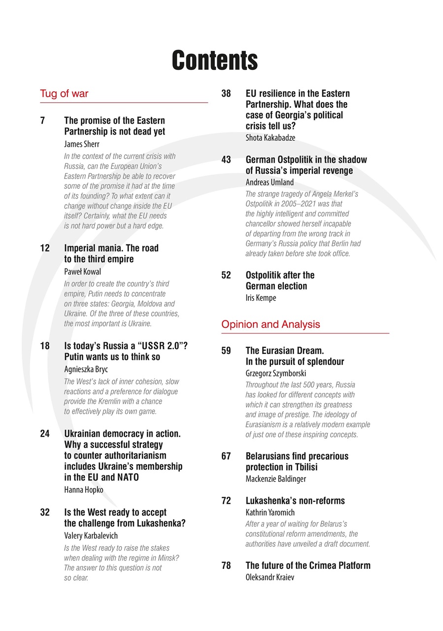 New Eastern Europe Preview Pages