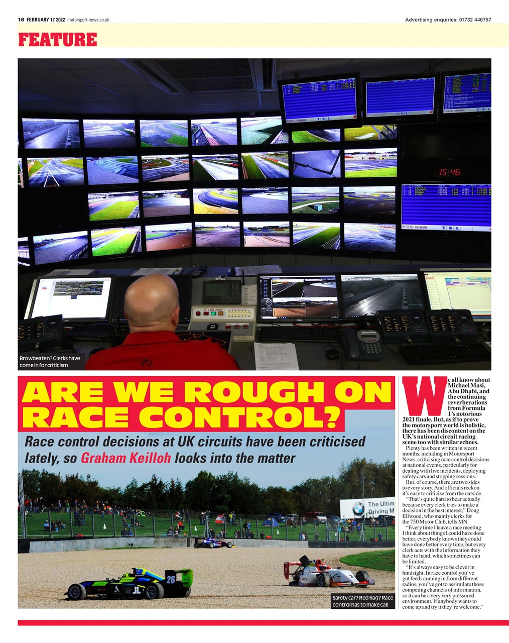 Motorsport News Preview Pages