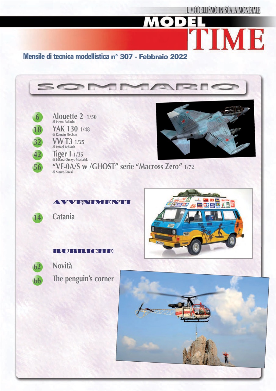 Model Time Preview Pages