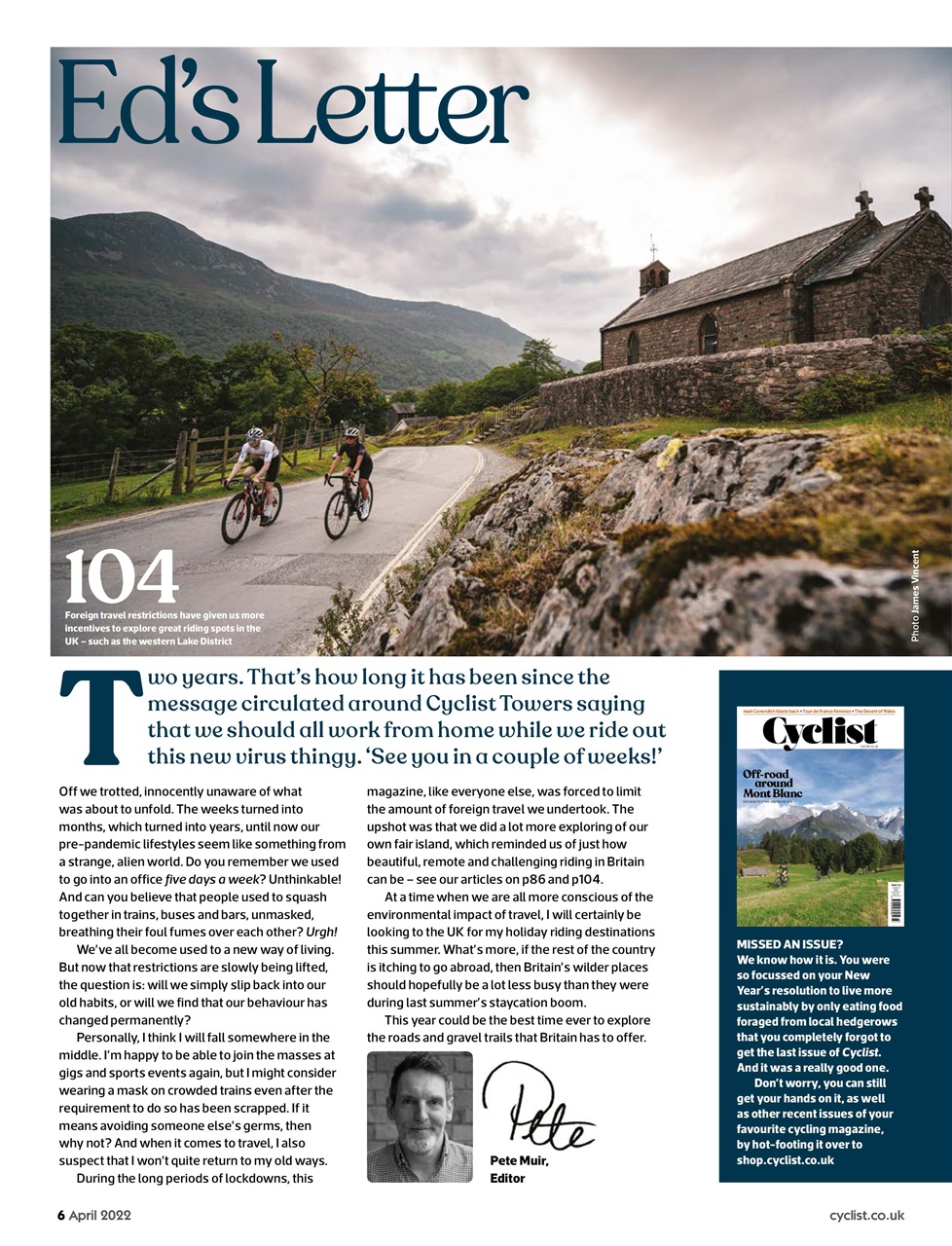 Cyclist Preview Pages