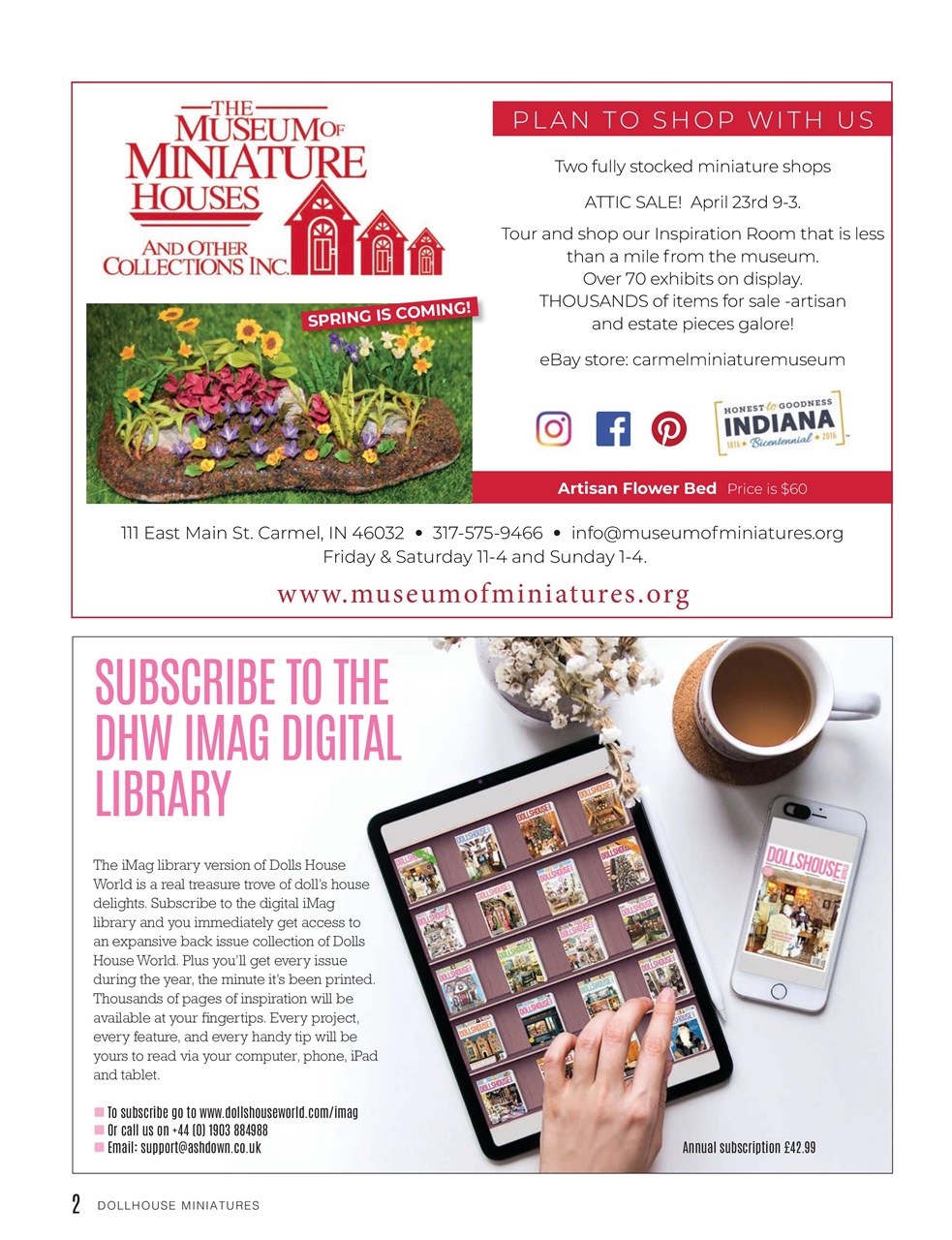 Dollhouse Miniatures Preview Pages