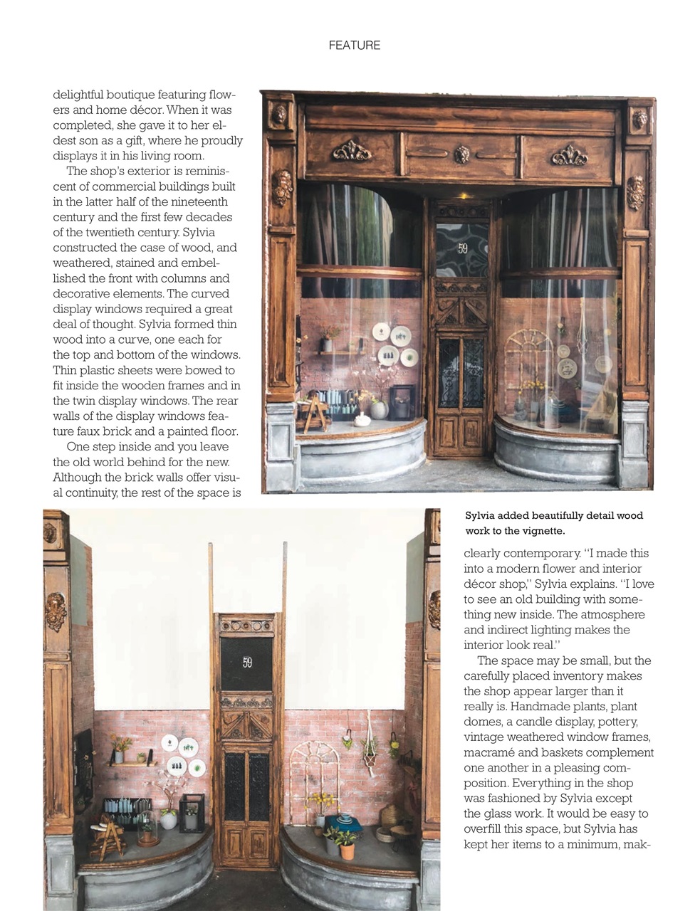 Dollhouse Miniatures Preview Pages