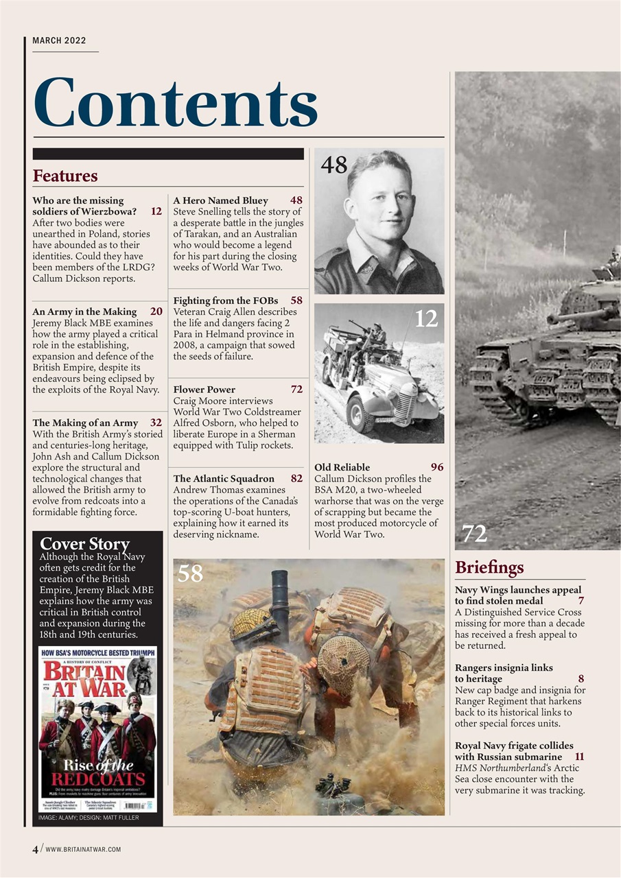 Britain at War Magazine Preview Pages