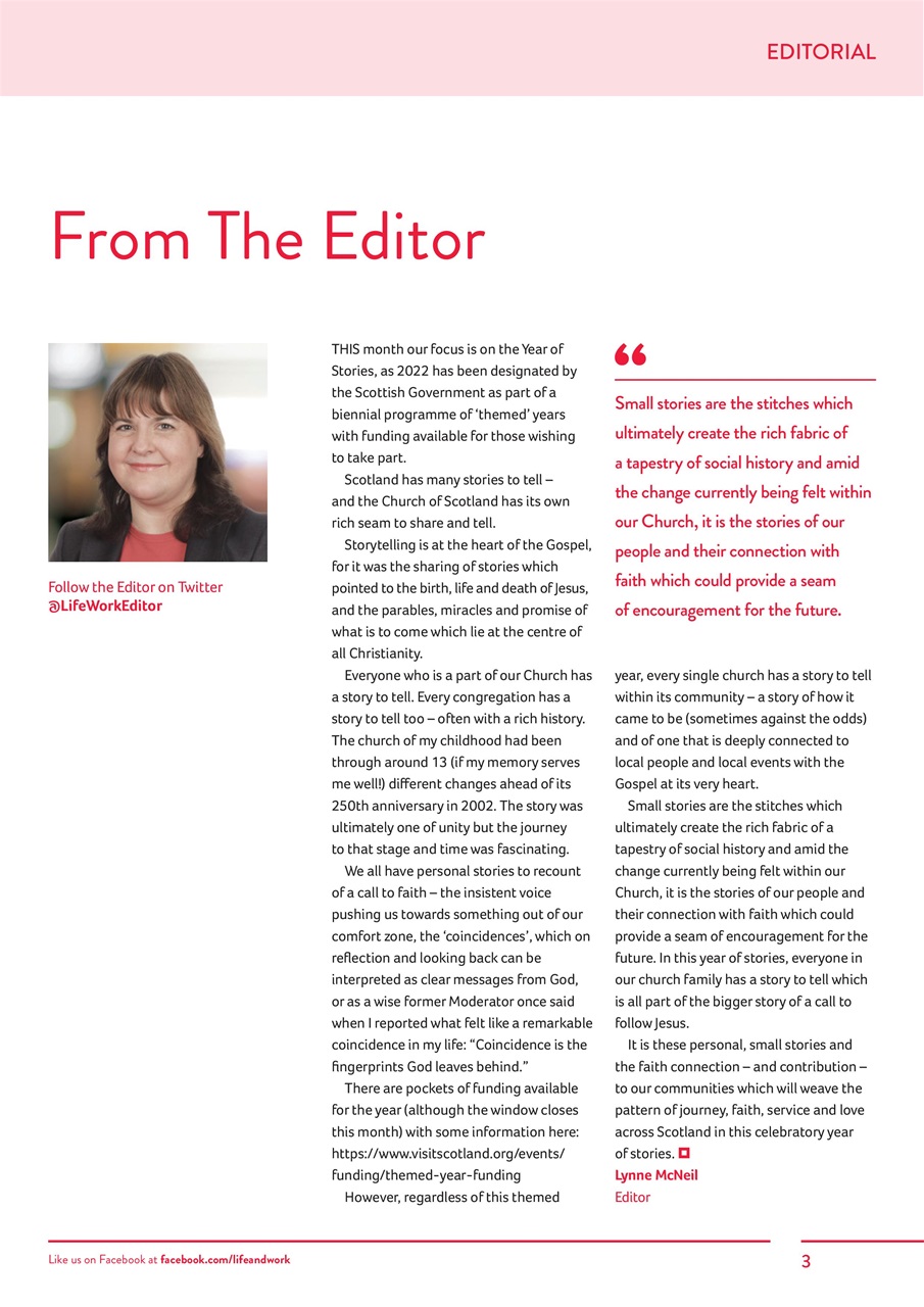 Life and Work Preview Pages