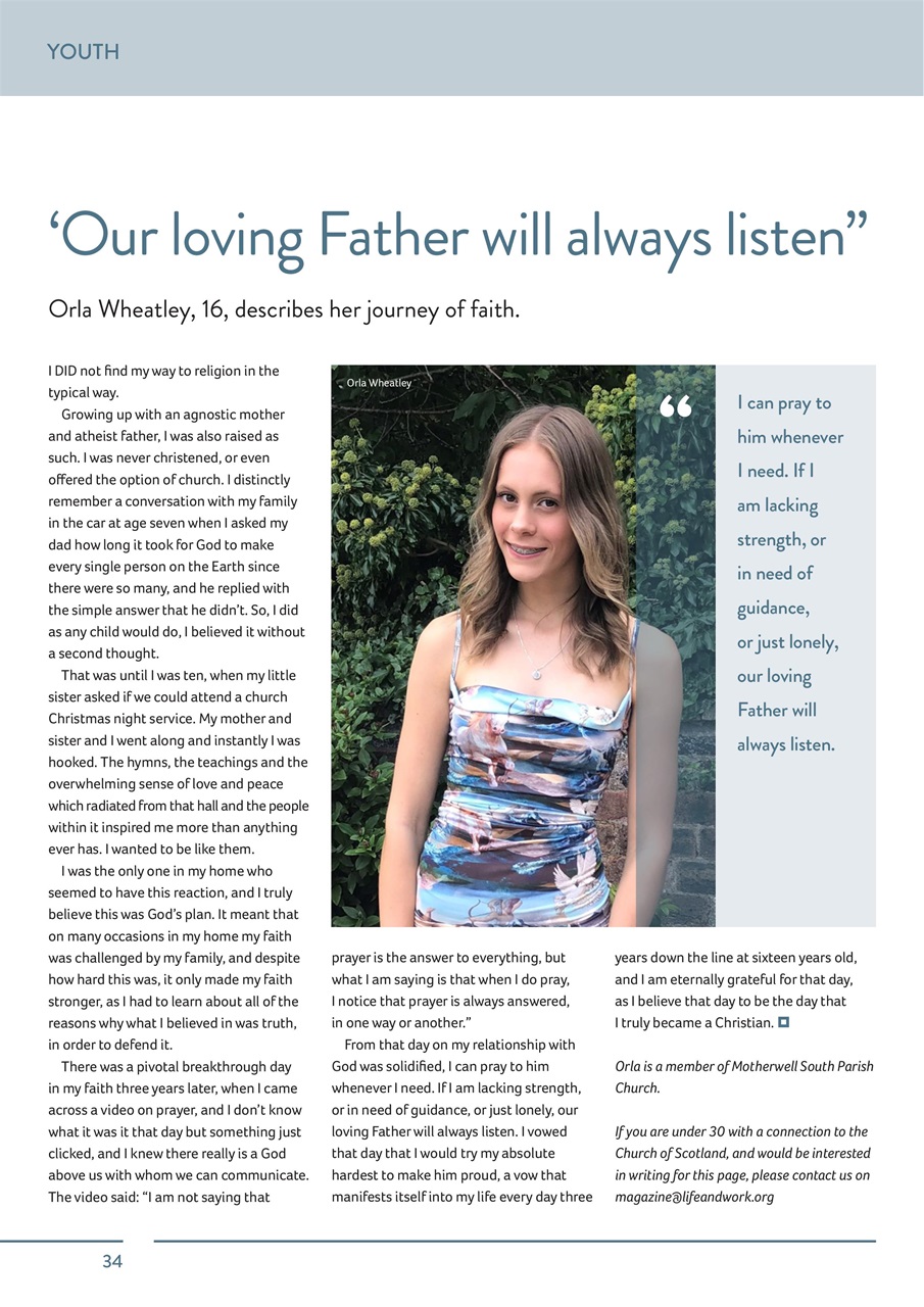 Life and Work Preview Pages