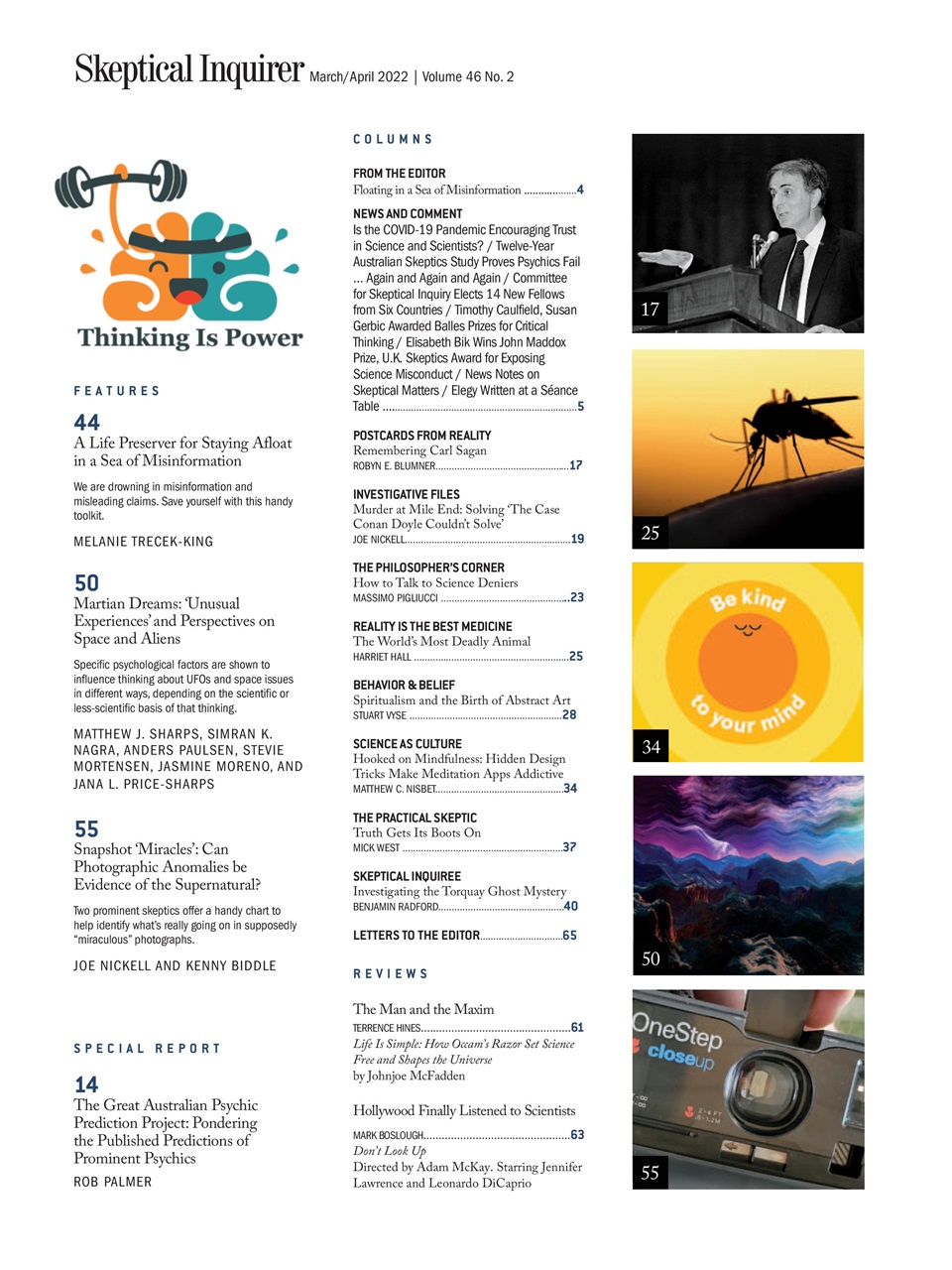 Skeptical Inquirer Preview Pages