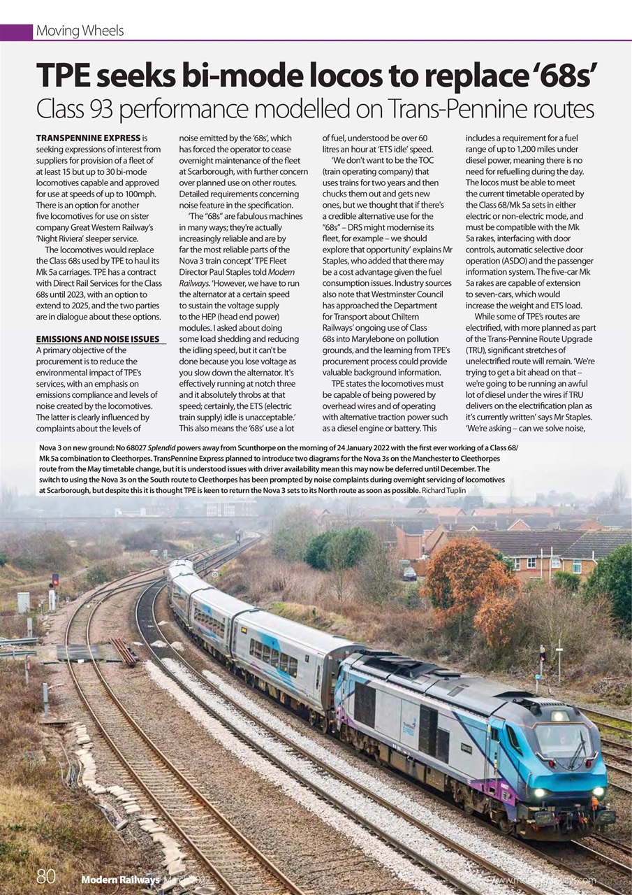 Modern Railways Preview Pages