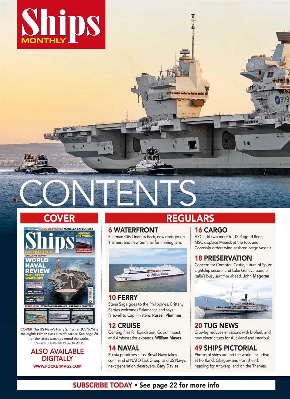 Ships Monthly Preview Pages