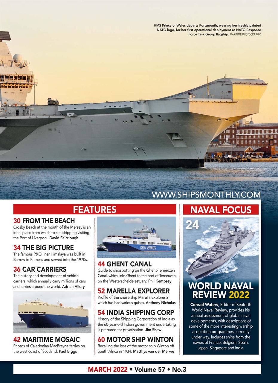 Ships Monthly Preview Pages