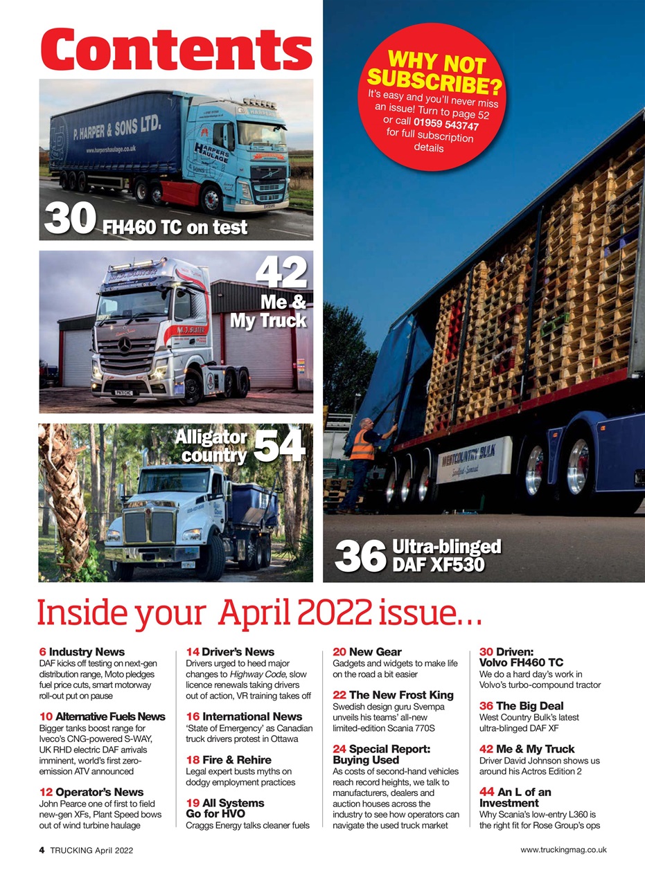 Trucking Magazine Preview Pages