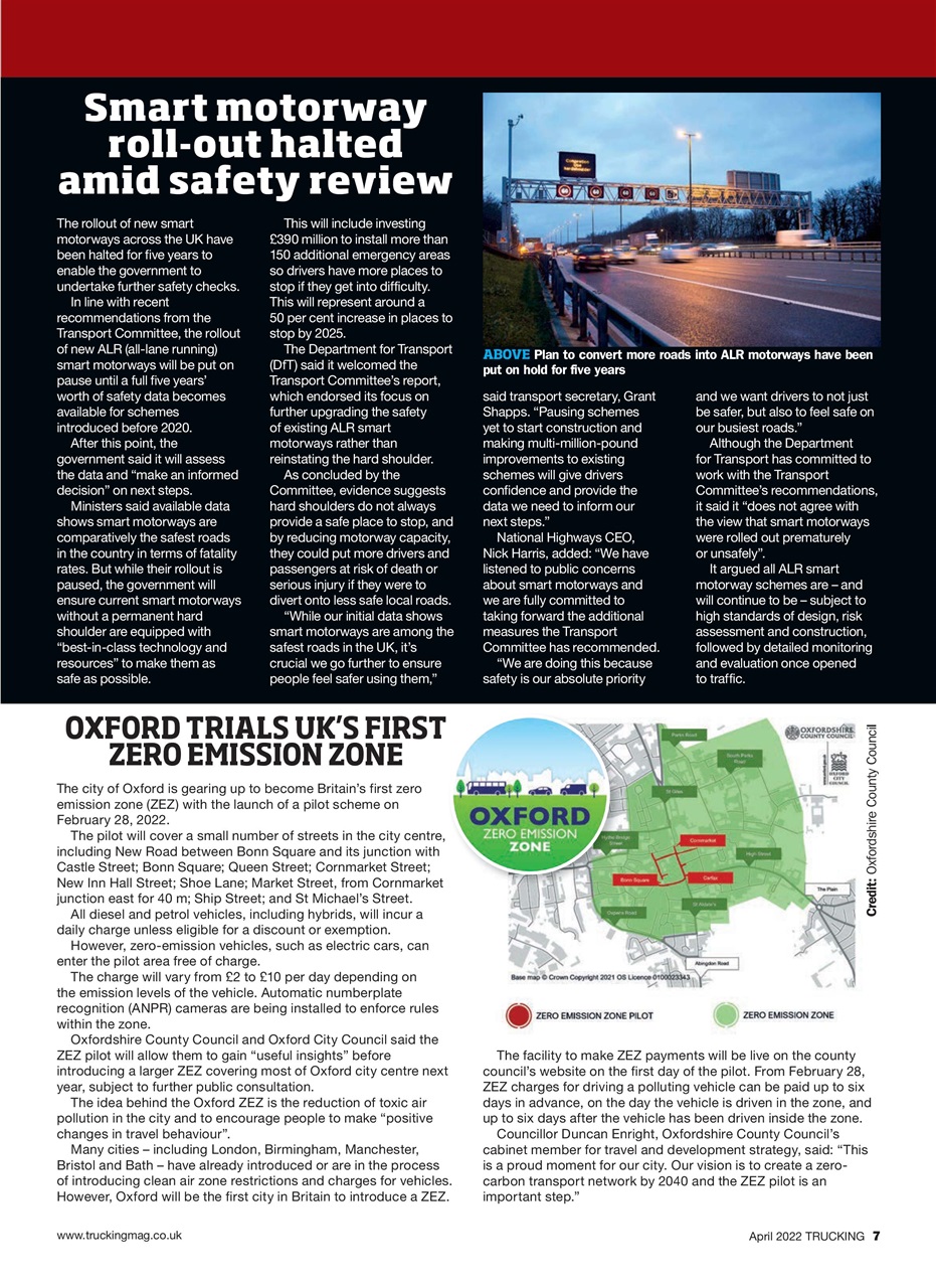 Trucking Magazine Preview Pages
