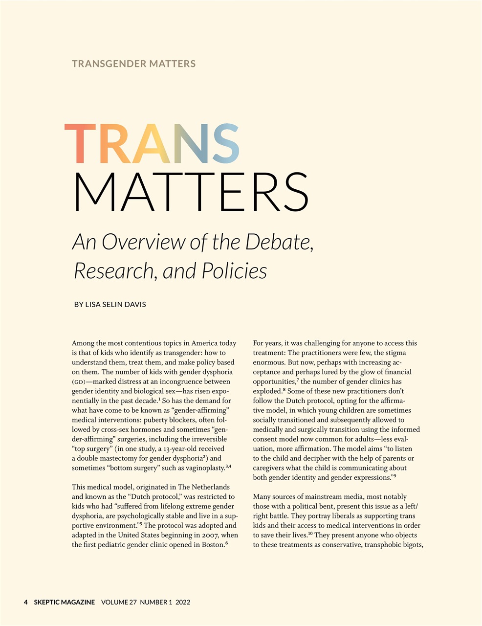 Skeptic Preview Pages