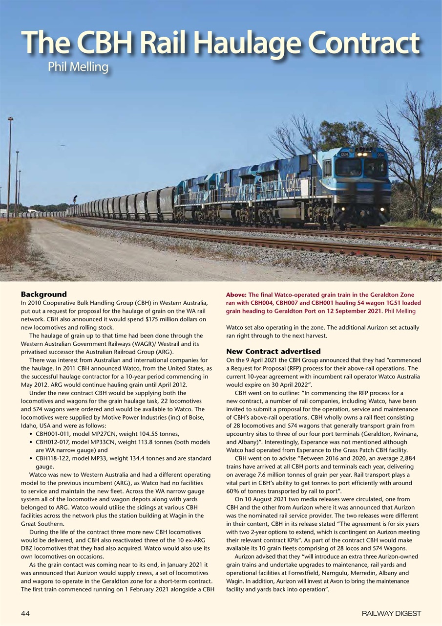 Railway Digest Preview Pages