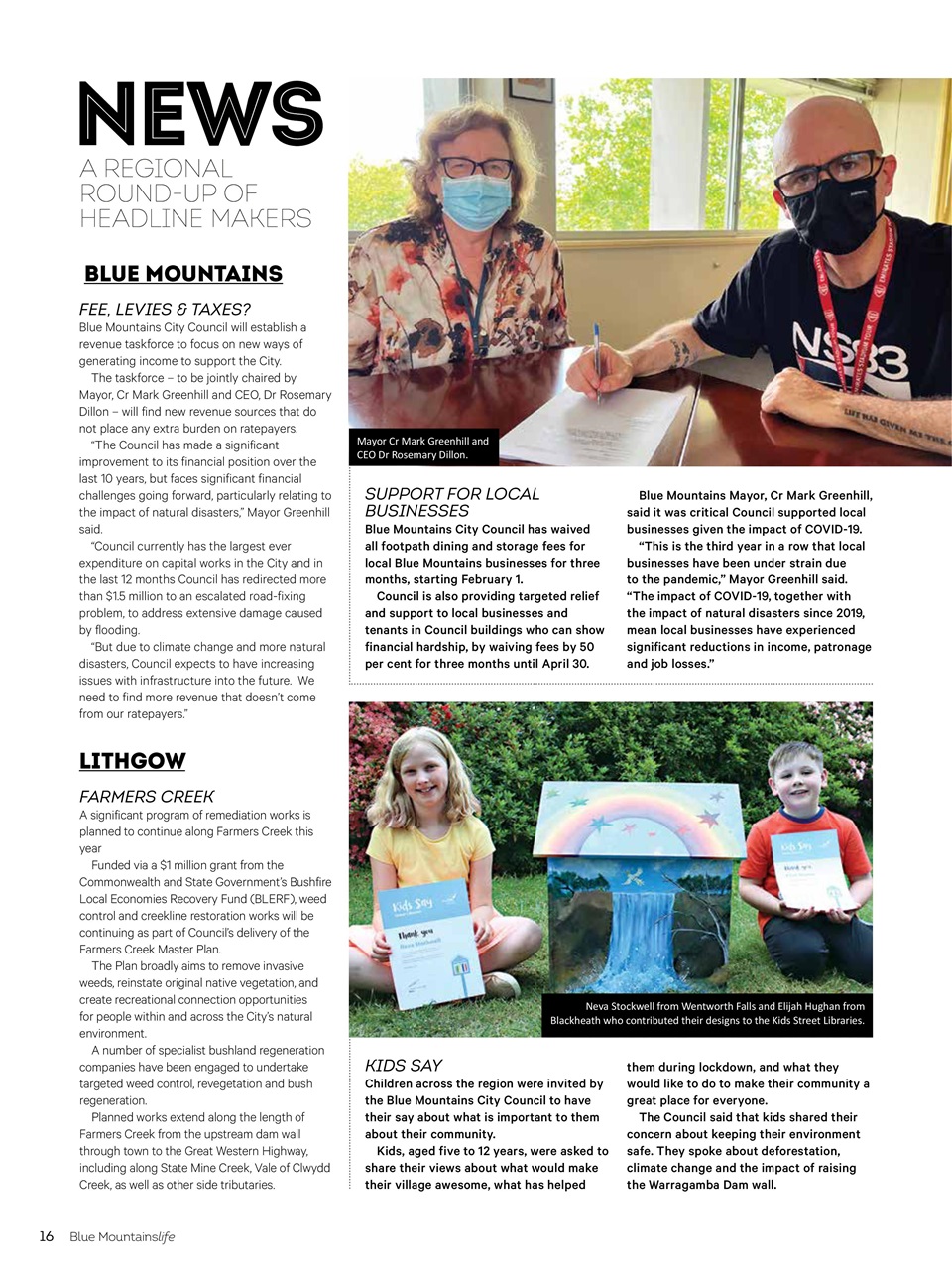 Blue Mountains Life Preview Pages