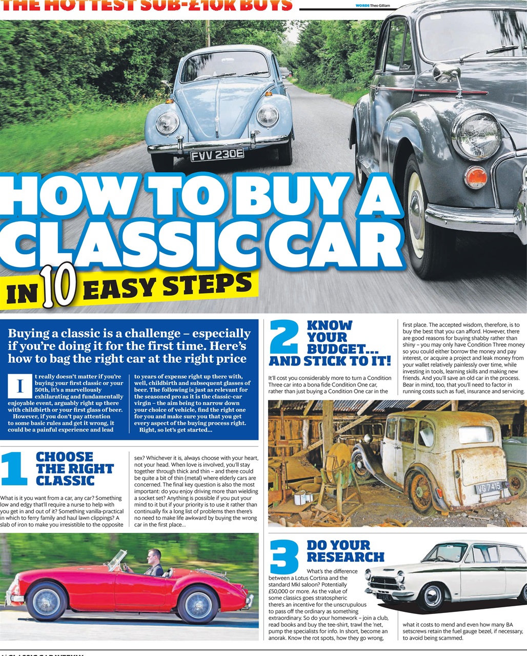 Classic Car Weekly Preview Pages