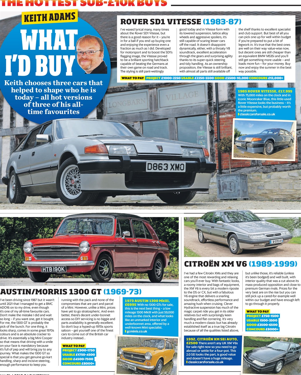 Classic Car Weekly Preview Pages
