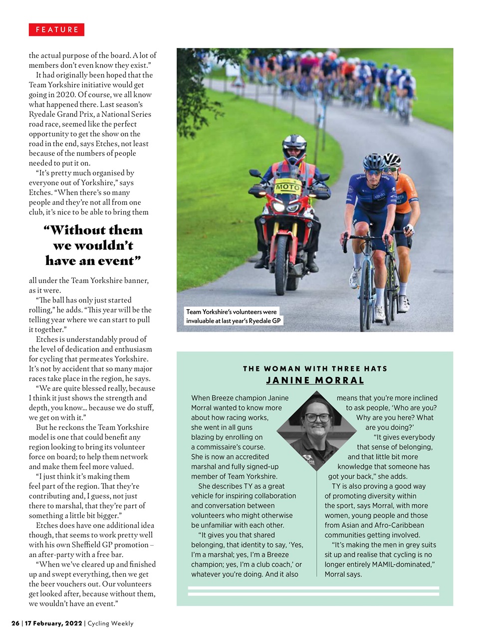 Cycling Weekly Preview Pages