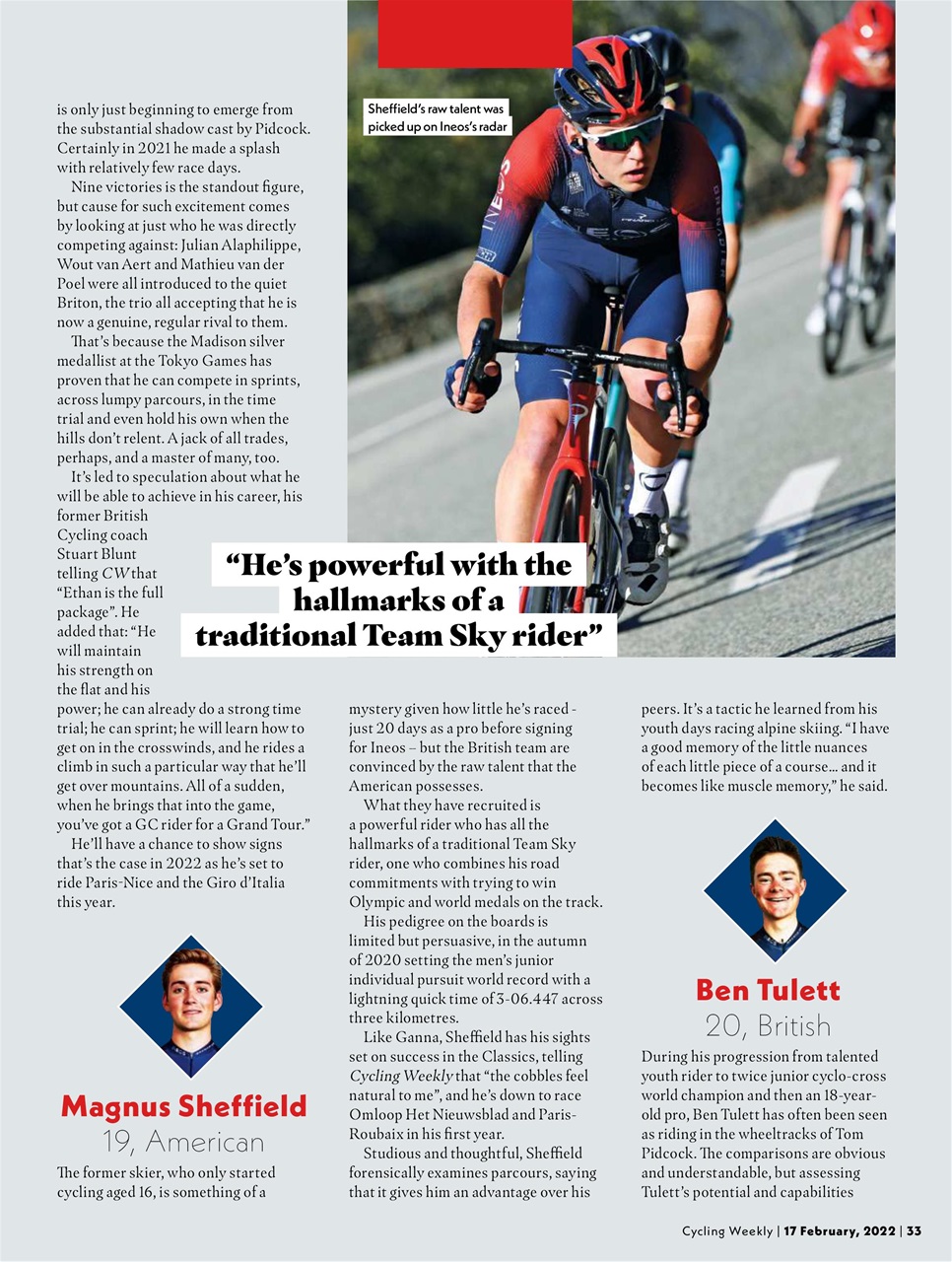 Cycling Weekly Preview Pages