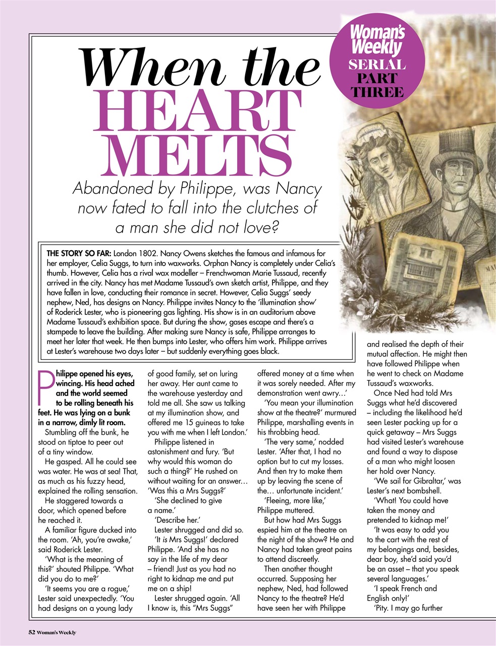 Woman's Weekly Preview Pages