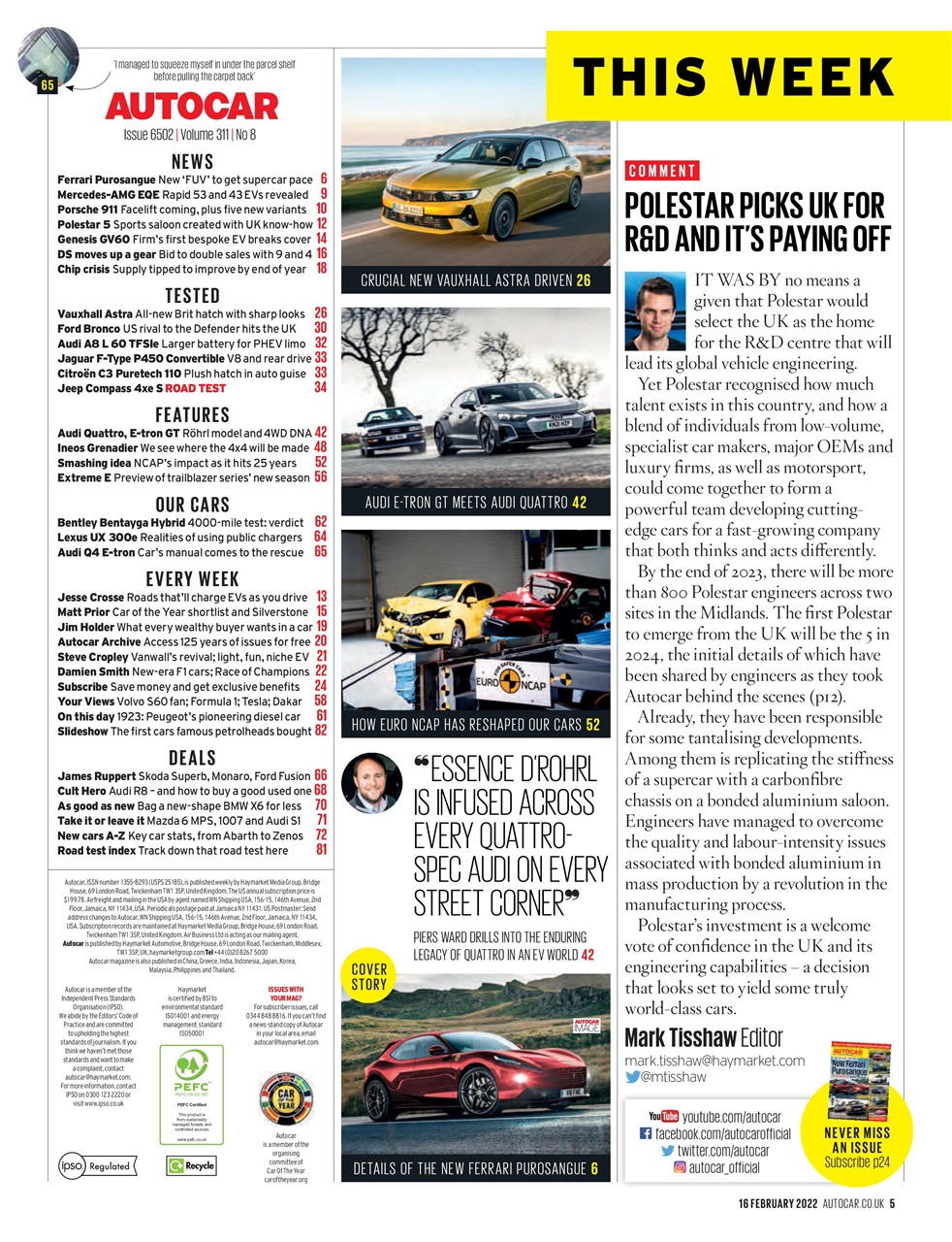 Autocar Preview Pages