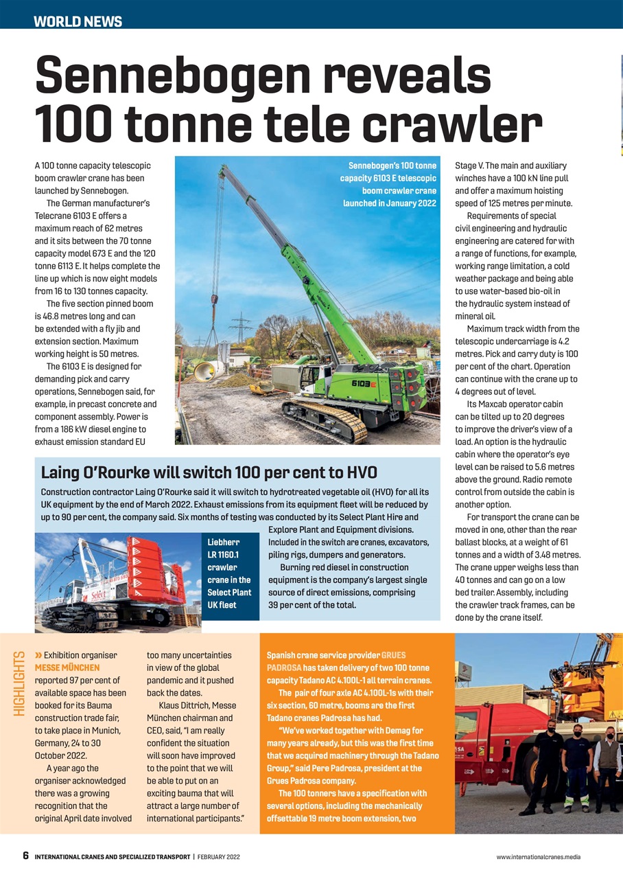 Int. Cranes and Specialized Transp Preview Pages