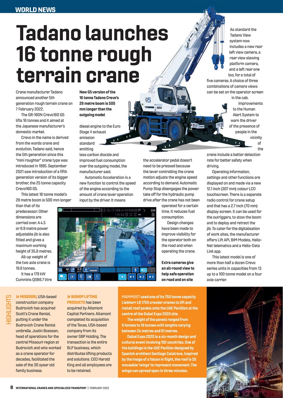 Int. Cranes and Specialized Transp Preview Pages