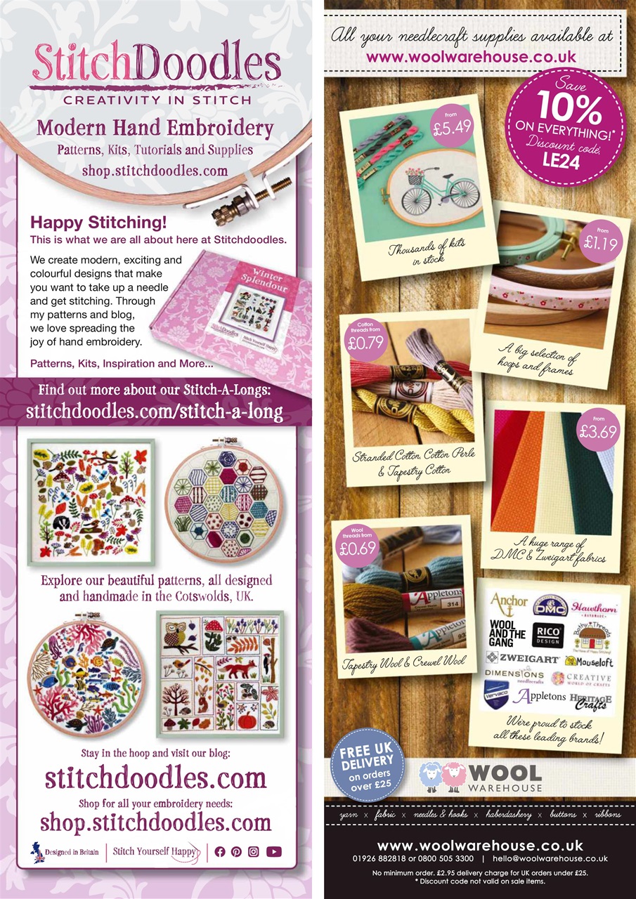 Love Embroidery Preview Pages