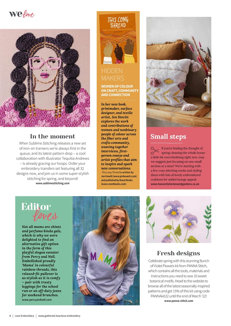 Love Embroidery Preview Pages