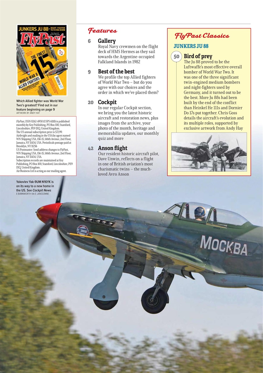 FlyPast Preview Pages