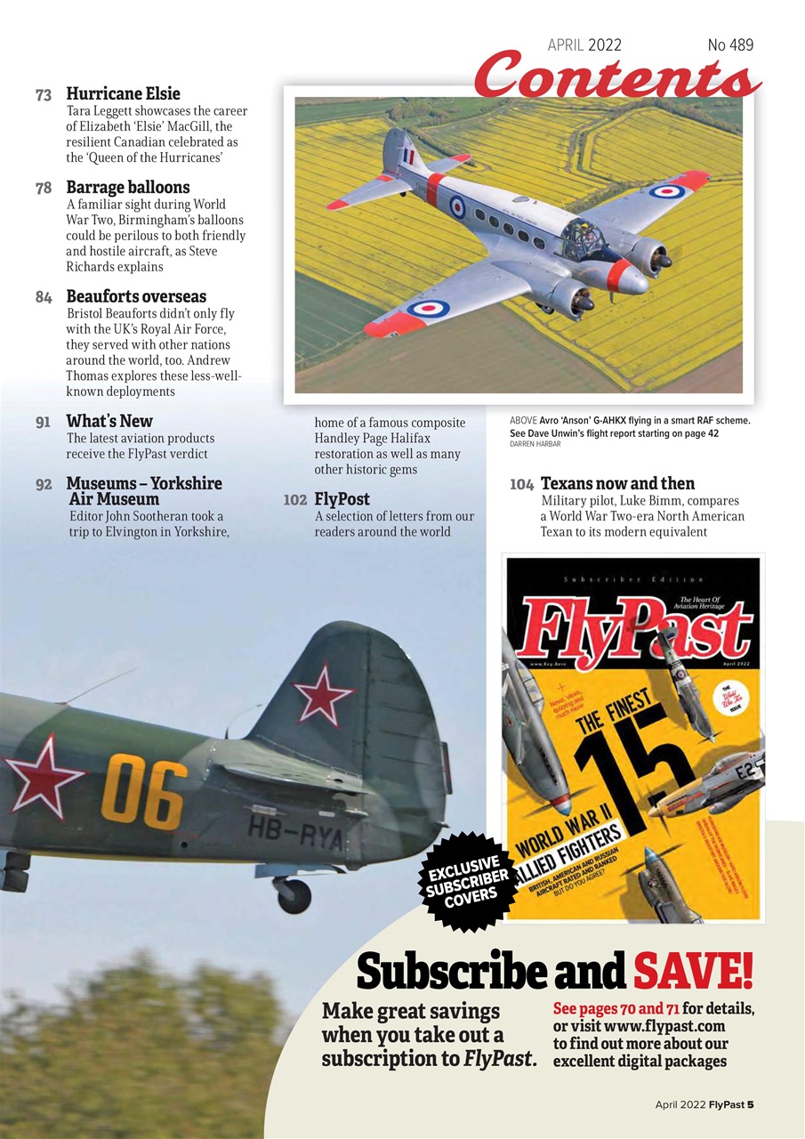 FlyPast Preview Pages